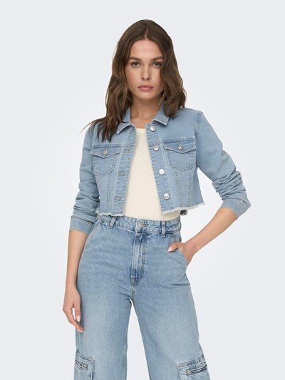 GIACCA JEANS CROPPED